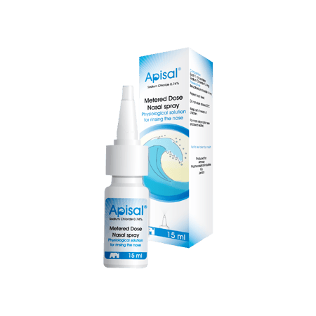 ابيسال سبراى للانف 15 مل-APISAL NASAL SPRAY 15ML