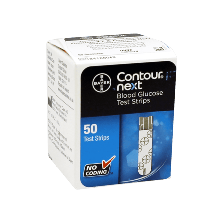 كونتور نكست  شرائط قياس السكر 50 حبة-CONTOUR NEXT 50 STRIPS