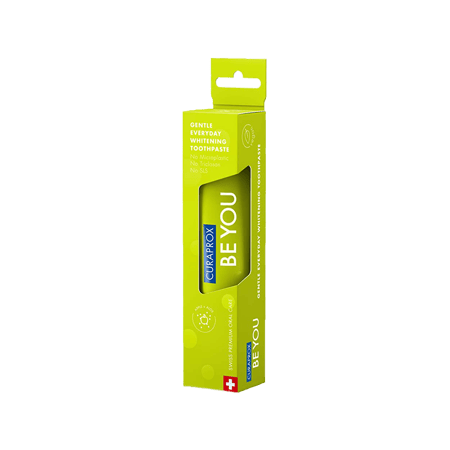كيورابروكس بي يو معجون اسنان مبيض 60 مل بالتفاح والصبار-CURAPROX BE YOU T/P 60 ML (APPLE+ALOE)