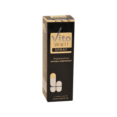 فيتو ويل بخاخ لعلاج سرعة القذف عند الرجال-VITO WELL SPRAY 15 ML