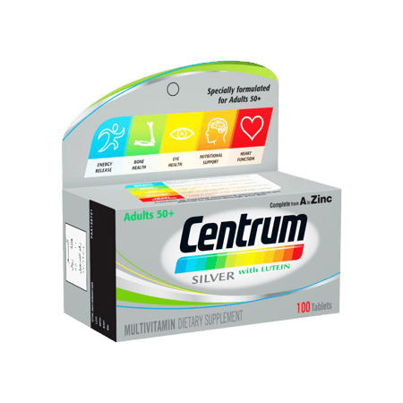 سنتروم سيلفر  أقراص  100 قرص-CENTRUM SILVER TAB 100''