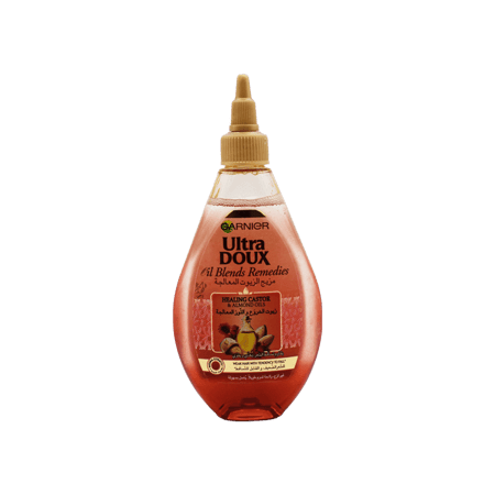 غارنييه الترادوكس زيت الشعر بالخروع واللوز 140 مللي-GARNIER U/D CASTOR ALMOND 140 ML