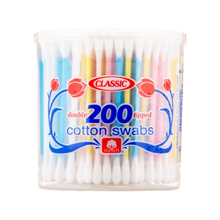 كلاسيك اعواد قطنية 200 حبة-CLASSIC COTTON 200 BUDS