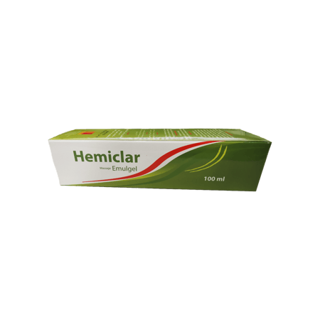 هيميكلار مساج جل لتخفيف وازالة آلام العضلات والمفاصل والكدمات 100 مللي-HEMICLAR MASSAGE EMULGEL 100 ML