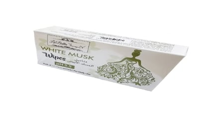 لابيلا مناديل المسك الأبيض - 12 منديل-LABELLA WHITE MUSK WIPES 12''