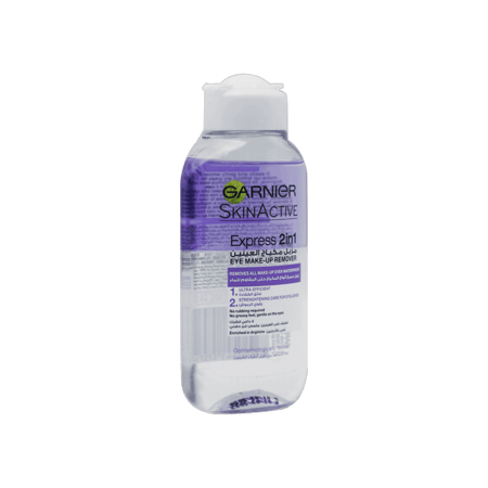 غارنييه اكسبريس2*1 مزيل مكياج العيون-GARNIER EXPRESS 2IN1 EYE MAKEUP REMOVER