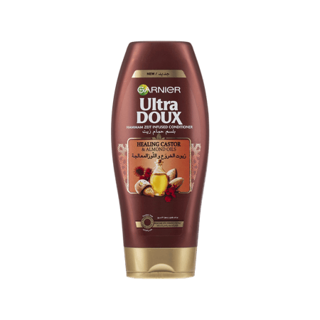 غارنييه بلسم علاج الشعر بالخروع 400  مللي-GARNIER U/D CONDT. HEALING CASTOR 400 ML