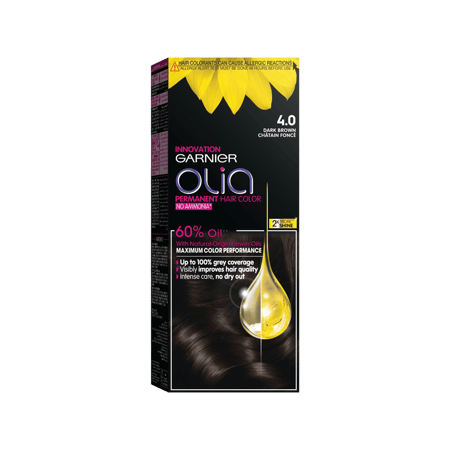 غارنييه اوليا للشعر - 4.0-GARNIER OLIA COLOR-4.0