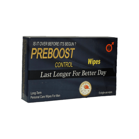 بريبوست مناديل للرجال لتأخير القذف-PREBOOST MEN WIPES