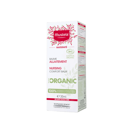 موستيلا بلسم مريح للتمريض العضوي 30 مل-MUSTELA ORGANIC NURSING COMFORT BALM 30ML