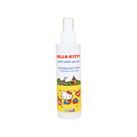 بخاخ فك تشابك الشعر من فاب لاب 200 مل (هيلو كيتي)-FABLAB DETANGLING SPRAY 200 ML (HELLO KITTY)