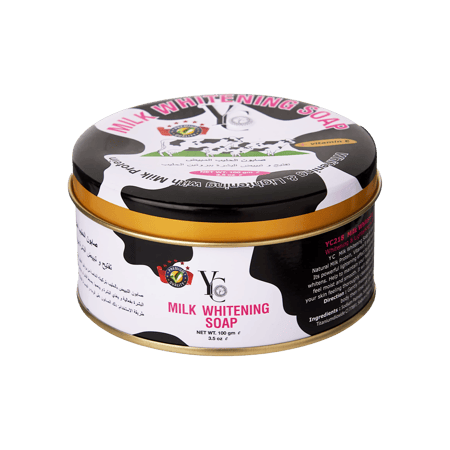 واي سي صابون حليب تبيض 100 جم صندوق-YC MILK WHITENING SOAP 100GM BOX