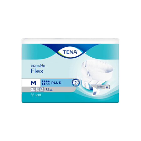 تينا فليكس بلس حفائض لكبار السن مقاس  وسط 30 حبة-TENA FLEX PLUS (M) 30''S