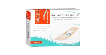 سمارت ثيرابي لصقات جروح  طويلة 100 حبة-SMARTHERAPY LONG 100,S