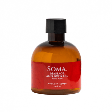 سوما زيت مساج للجسم 170 مل (باريس روز)-SOMA MASSAGE AND BODY OIL 170 ML (PARIS ROSE)