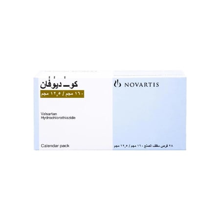 كو-دايوفان 160 مجم /12.5  مجم  اقراص-CO-DIOVAN 160MG/12.5MG TAB.