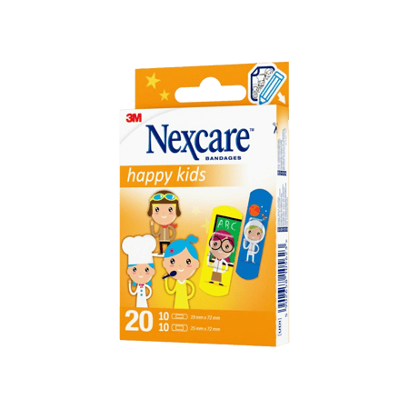 نيكسكير هابي كيدز 20 ار ايه اف رقم 920 بي ار-NEXCARE HAPPY KIDS 20'' REF-NO920PR