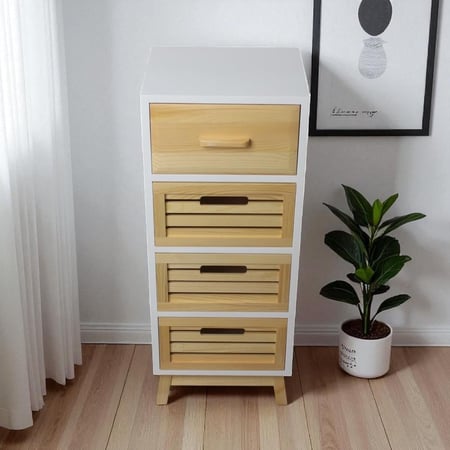 أدراج خشبية ٤ أدراج