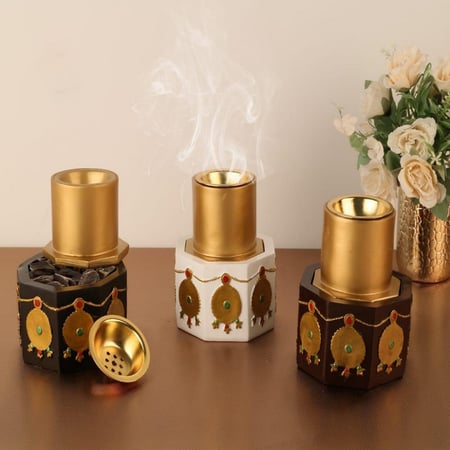 مبخرة مذهبة