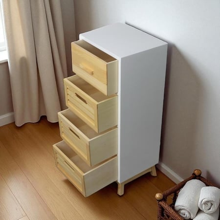 أدراج خشبية ٤ أدراج