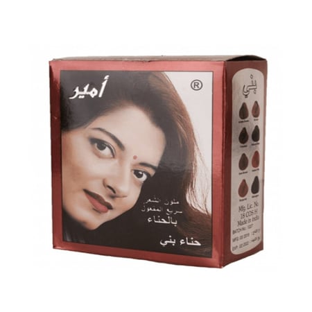 أمير - حناء شعر بني - 10جم