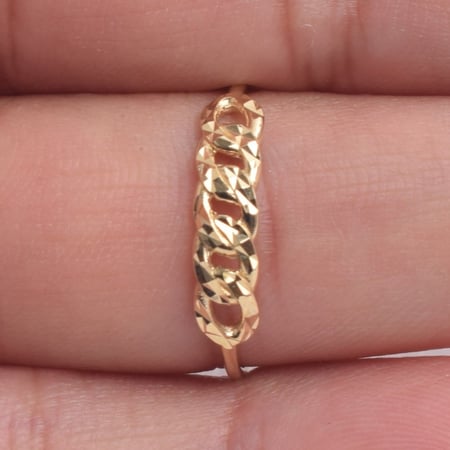 خاتم ذهب-الوزن1.29-عيار 18