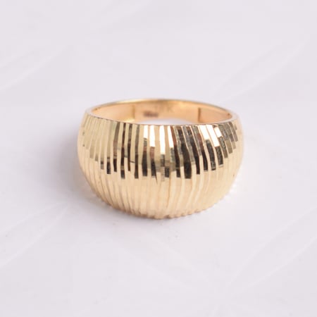 خاتم ذهب - وزن ذهب 2.56- عيار 18