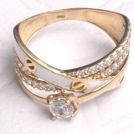 خاتم ذهب - وزن ذهب 3.12- عيار 18