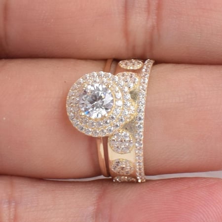 خاتم ذهب - وزن ذهب 2.74 - عيار 18