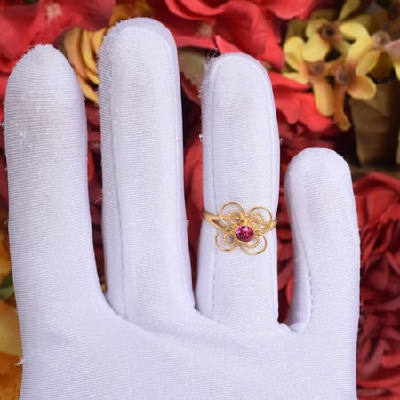 خاتم ذهب - وزن ذهب 2.23- عيار 21