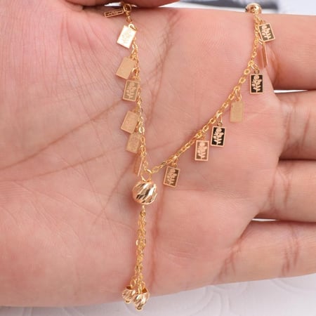 عقد ذهب - الوزن 4.36 G- عيار 21