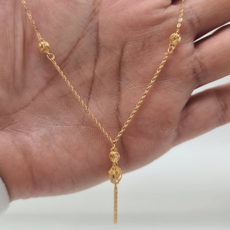 عقد ذهب - الوزن 2.33 G- عيار 21
