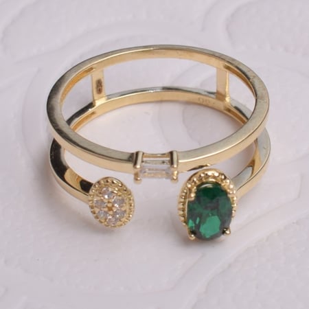 خاتم ذهب - وزن ذهب2.73- عيار 18