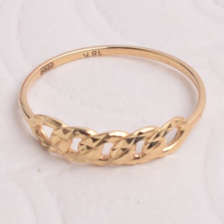 خاتم ذهب-الوزن1.29-عيار 18