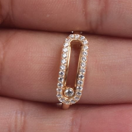 خاتم ذهب -وزن ذهب 3.08 -عيار 18