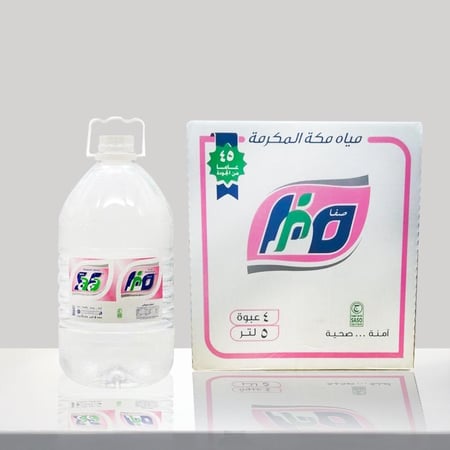 مياه صفا 4*5 لتر (SAFA /LTR 5 * 4)