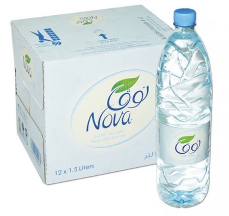 مياه نوفا 12*1.5 لتر (NOVA 1.5 LTR * 12)
