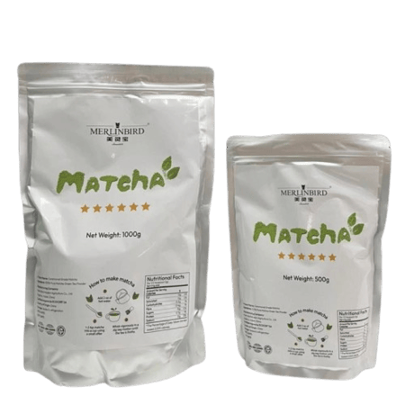 شاي ماتشا بيور 500G عضوي نقي مسحوق شاي اخضر فاخر للصحة والطاقة