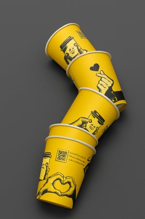 اكواب حمصة شغف -12oz-9oz -شدة 50 كوب