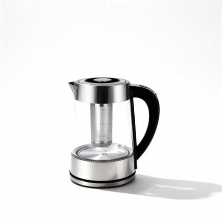 غلاية شاي الإلكترونية -1.8 لتر | Glass Electric kettle 1.8L