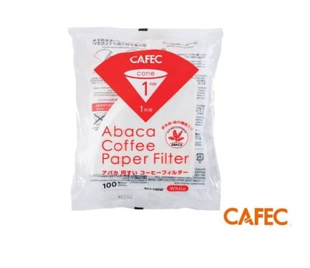 فلاتر كافيك V60 مقاس 01 عدد 100 قطعة