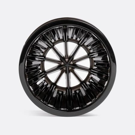 قمع V60 كرستال اسود B75 كوف للقهوة المختصة والاستخلاص المتوازن