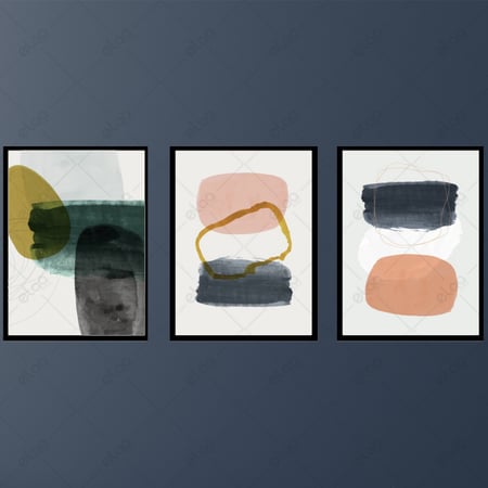 لوحات فنية لمجموعة من الرسوم التوضيحية المبتكرة