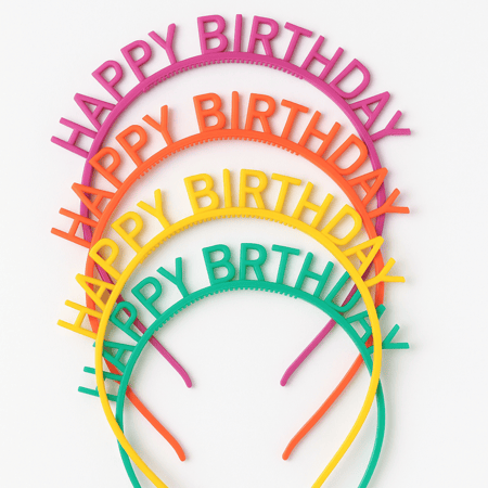 طوق happy birthday