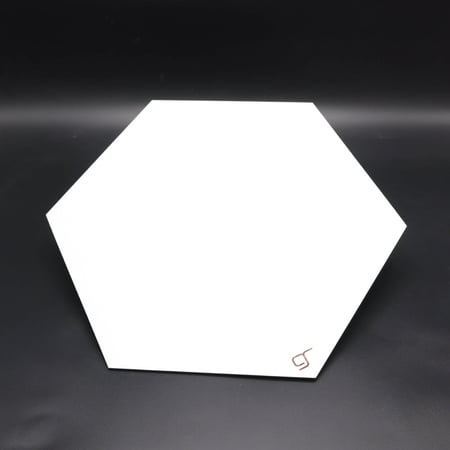 لوح خشب MDF سداسي مقاس 30*26 سم (1 حبة)