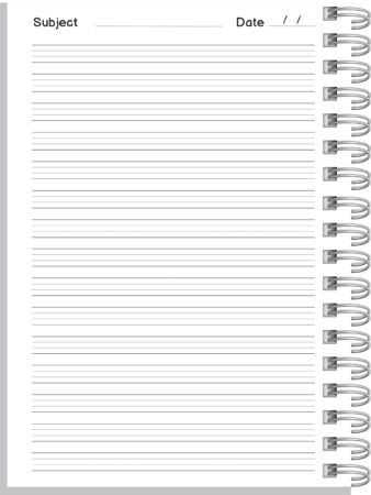 دفتر بتصميم كلاسيك