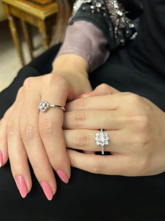 خواتم مطلية.. تتصغر وتتكبر  حسب المقاس المناسب