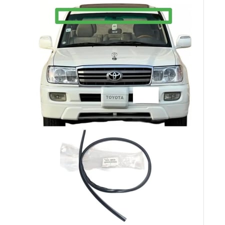 جلدة فوق الزجاج الامامي لاندكروزر 98 - 2007 اصلي