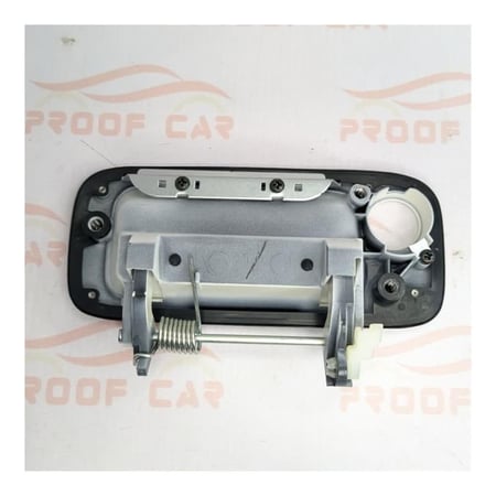 يد باب خارجي لاندكروزر 90 - 97 ابيض يسار امامي اصلي