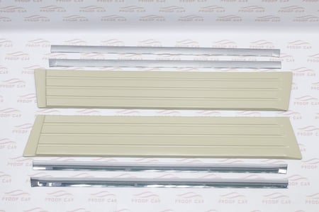 جلد باب شاص ربع بيج مع النيكل